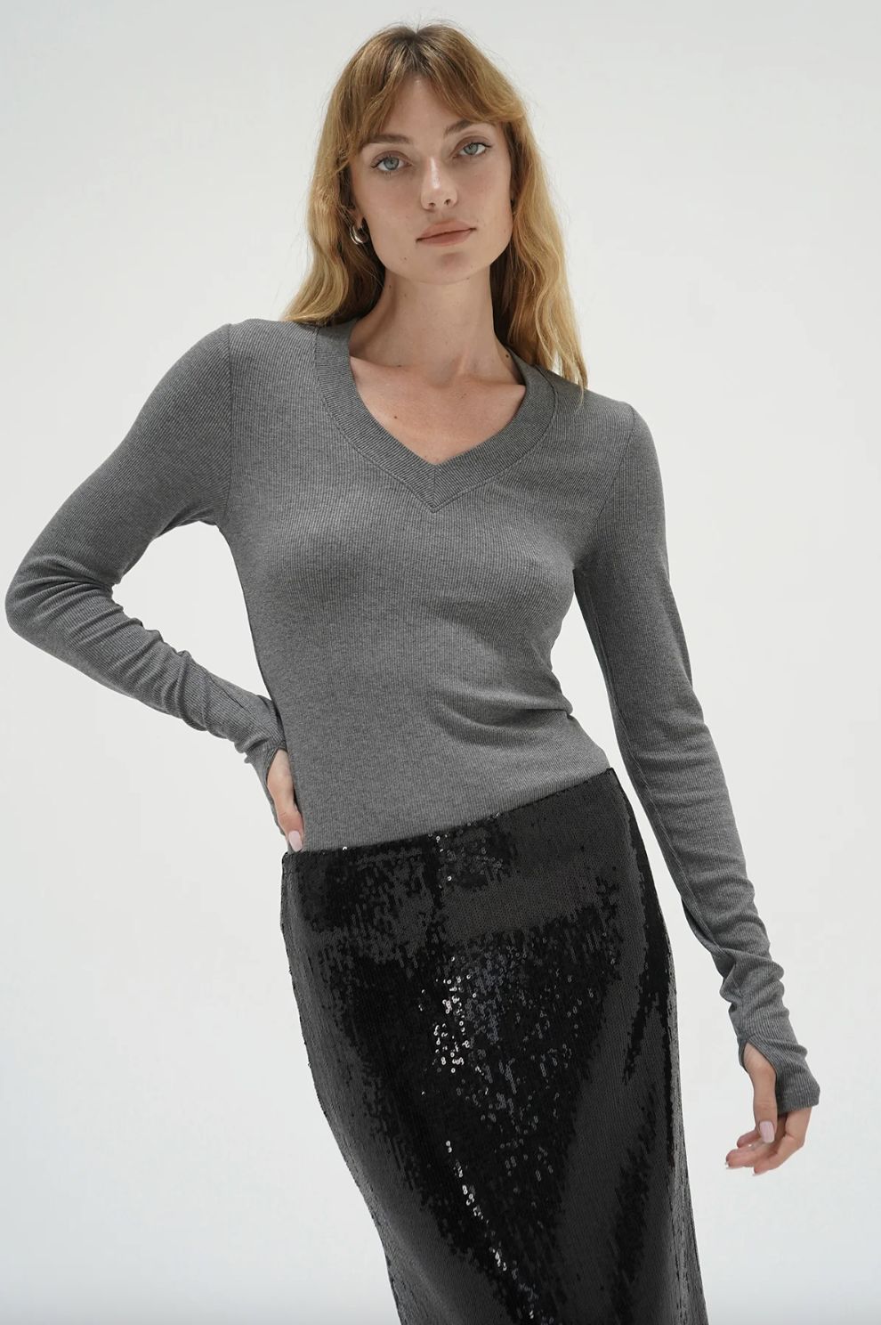 LNA Elinda Rib Sweater