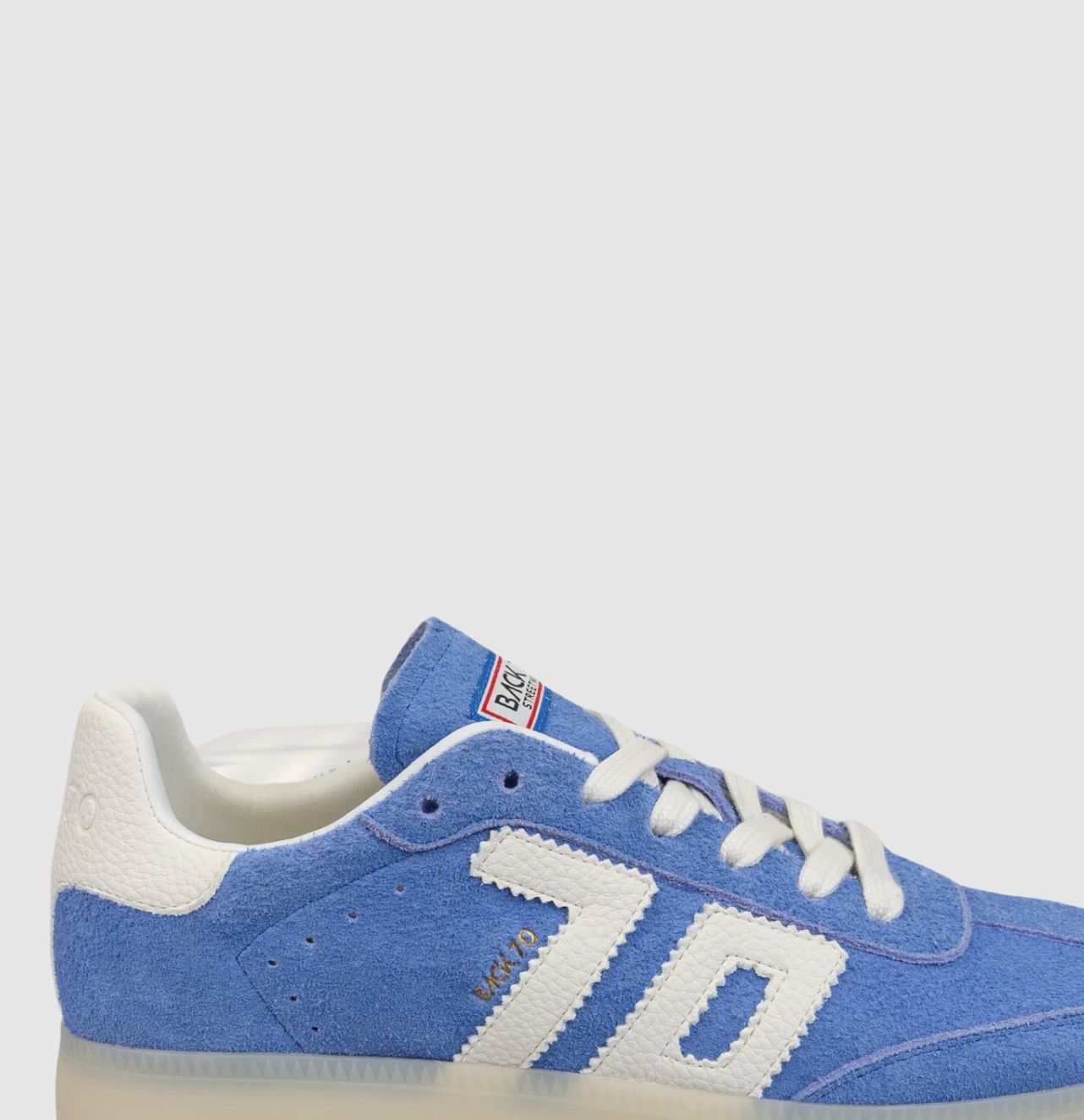 Back 70 Boston Blue Suede Sneaker