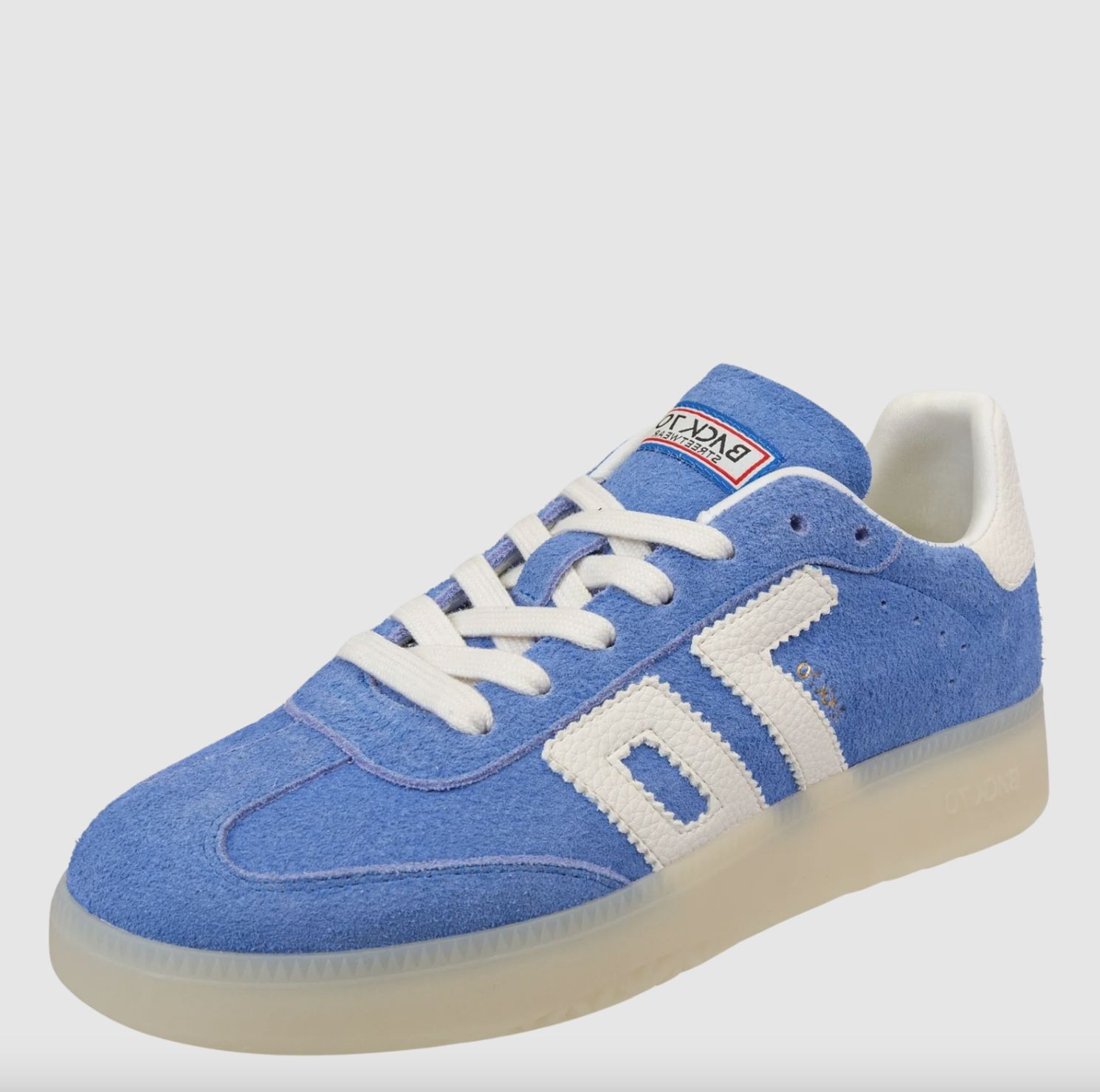 Back 70 Boston Blue Suede Sneaker