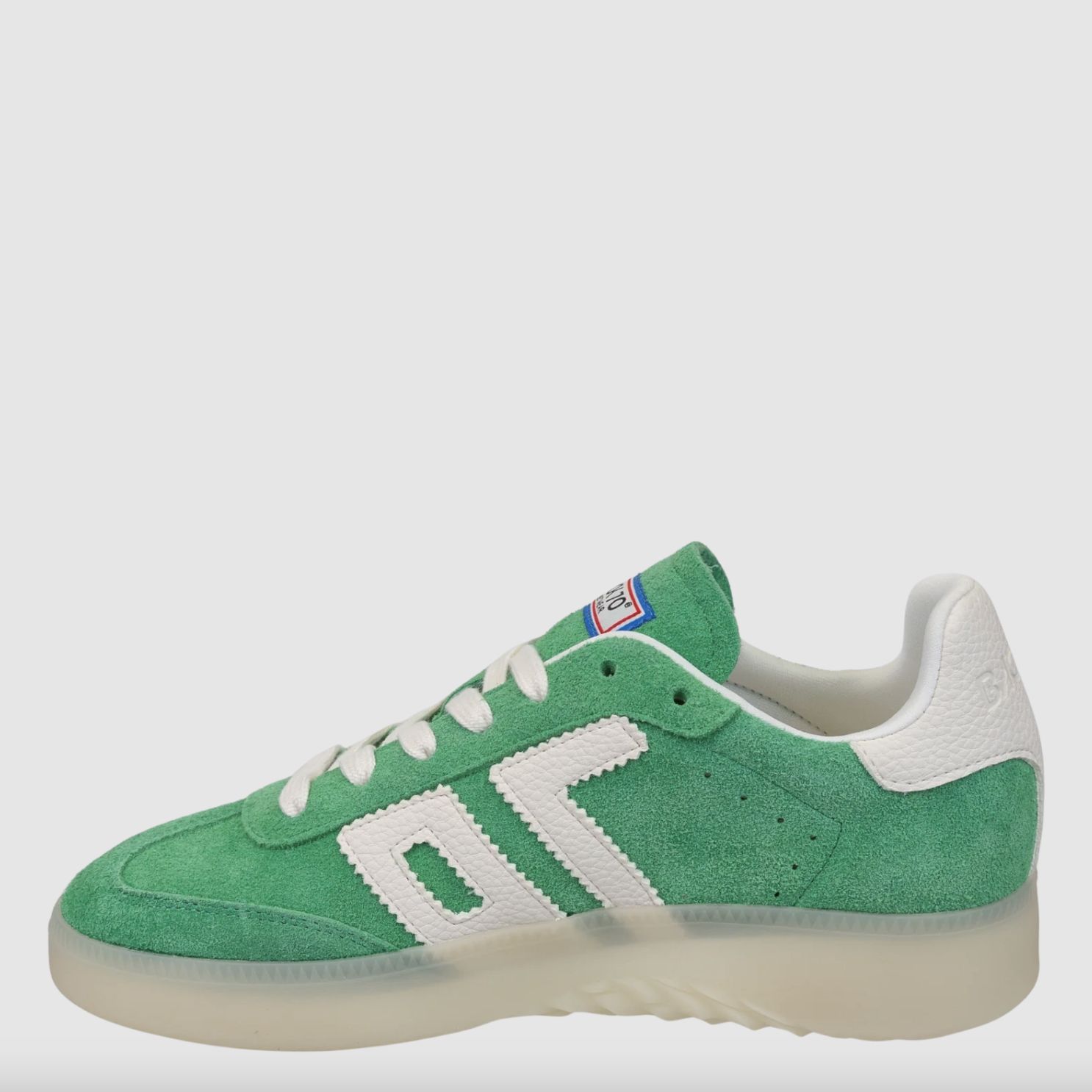 Back 70 Boston in Green Suede Sneaker