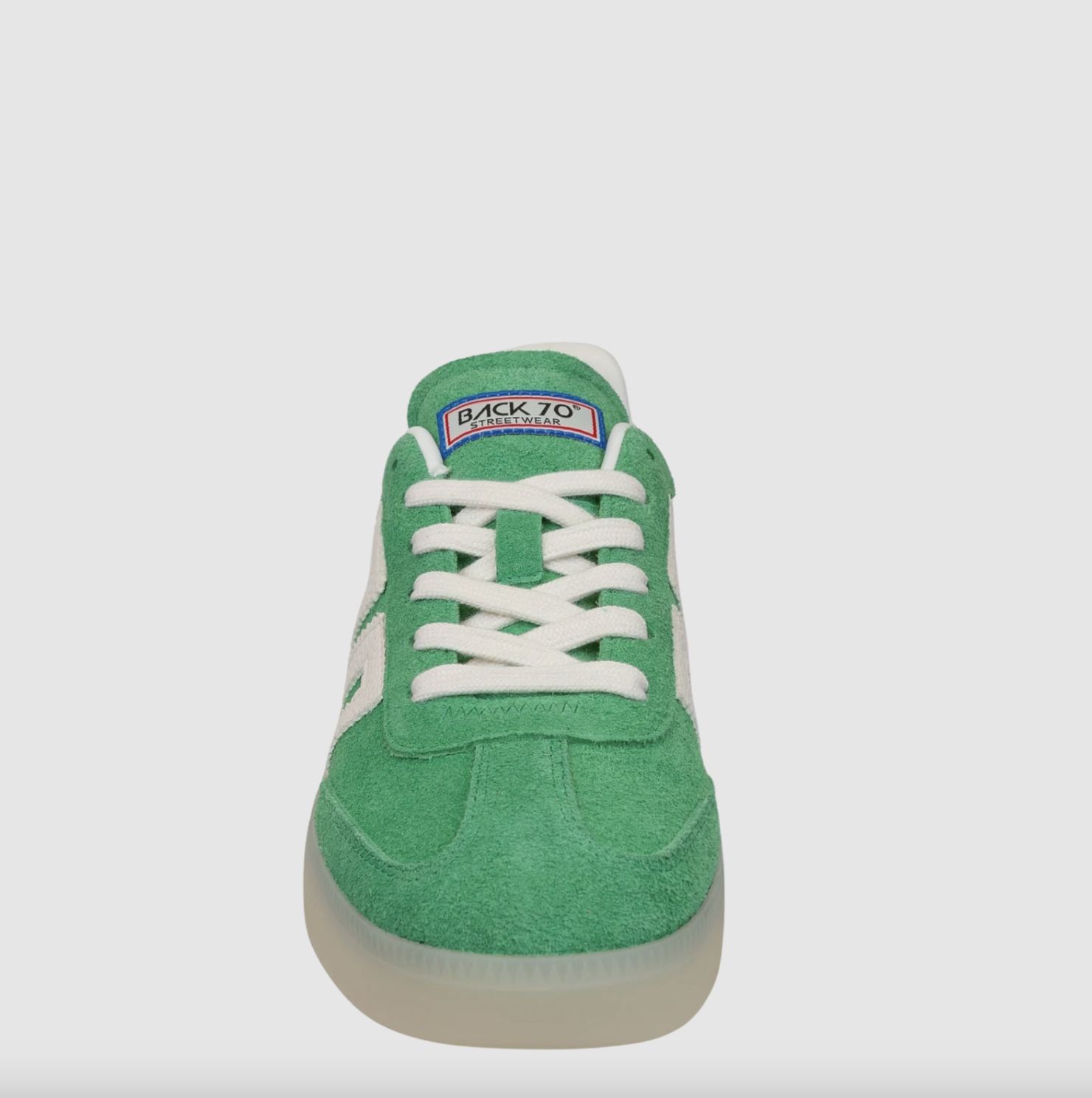 Back 70 Boston in Green Suede Sneaker