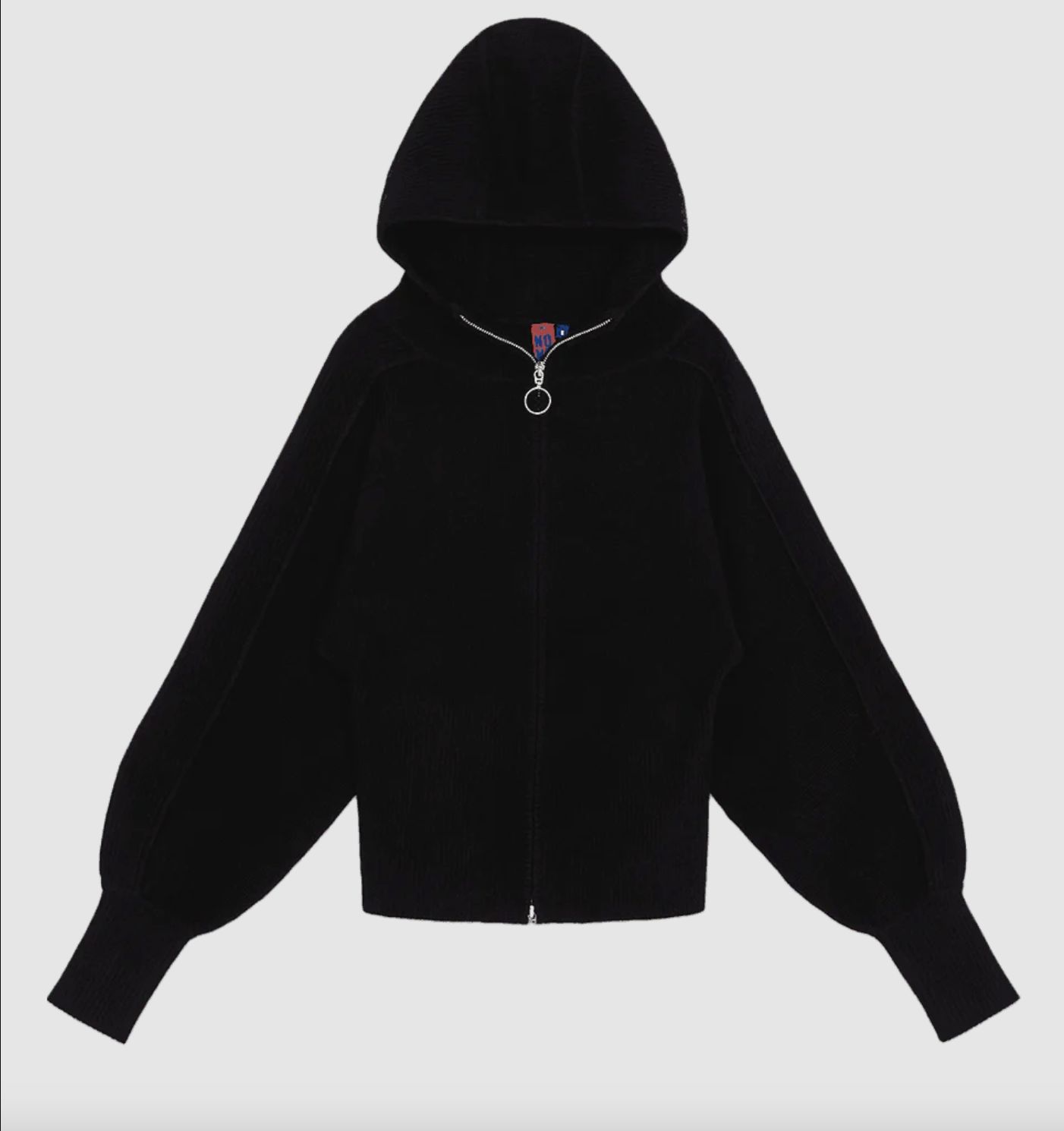 No Name Bubble Zip Cardigan