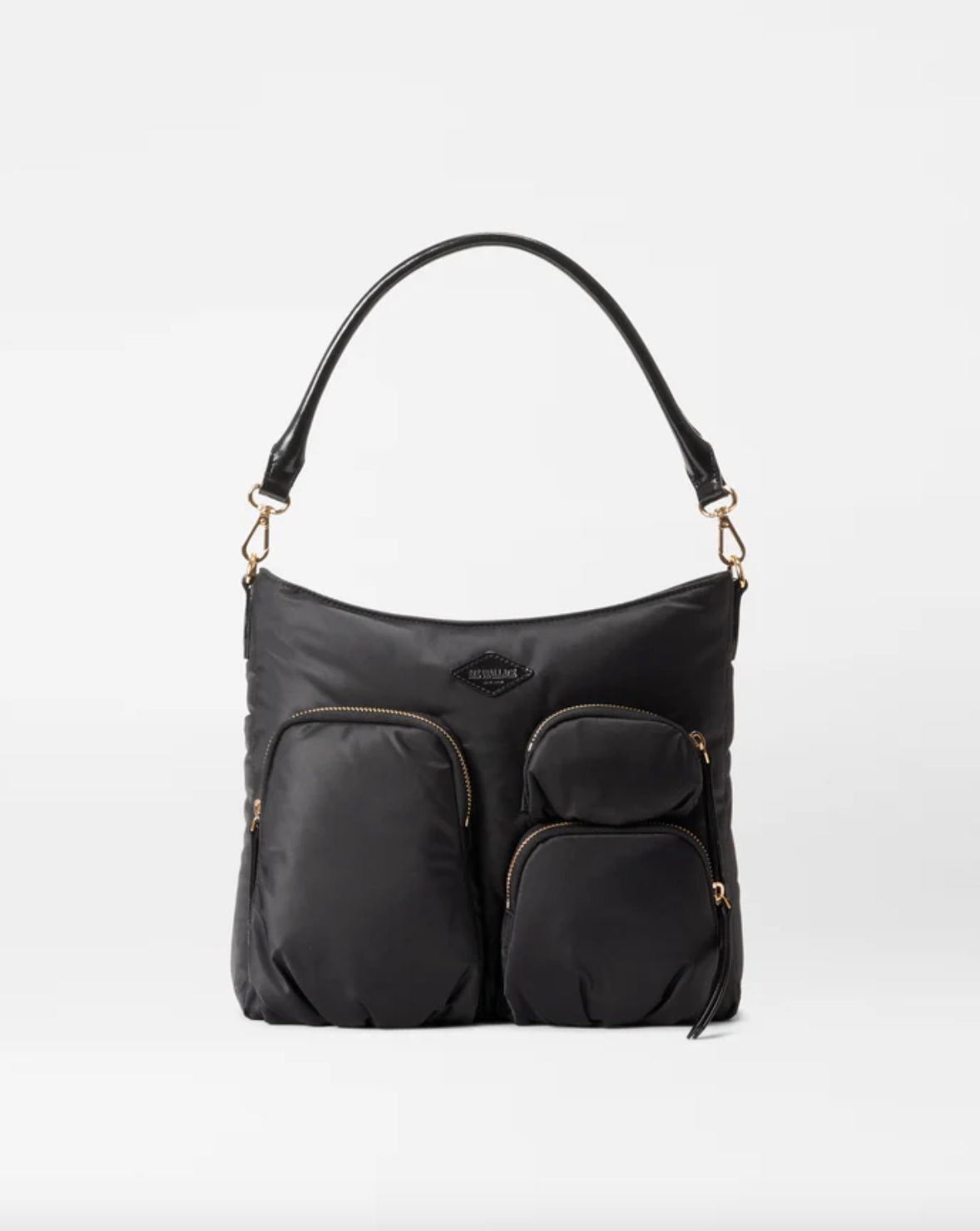 MZ Wallace Chelsea Hobo in Black