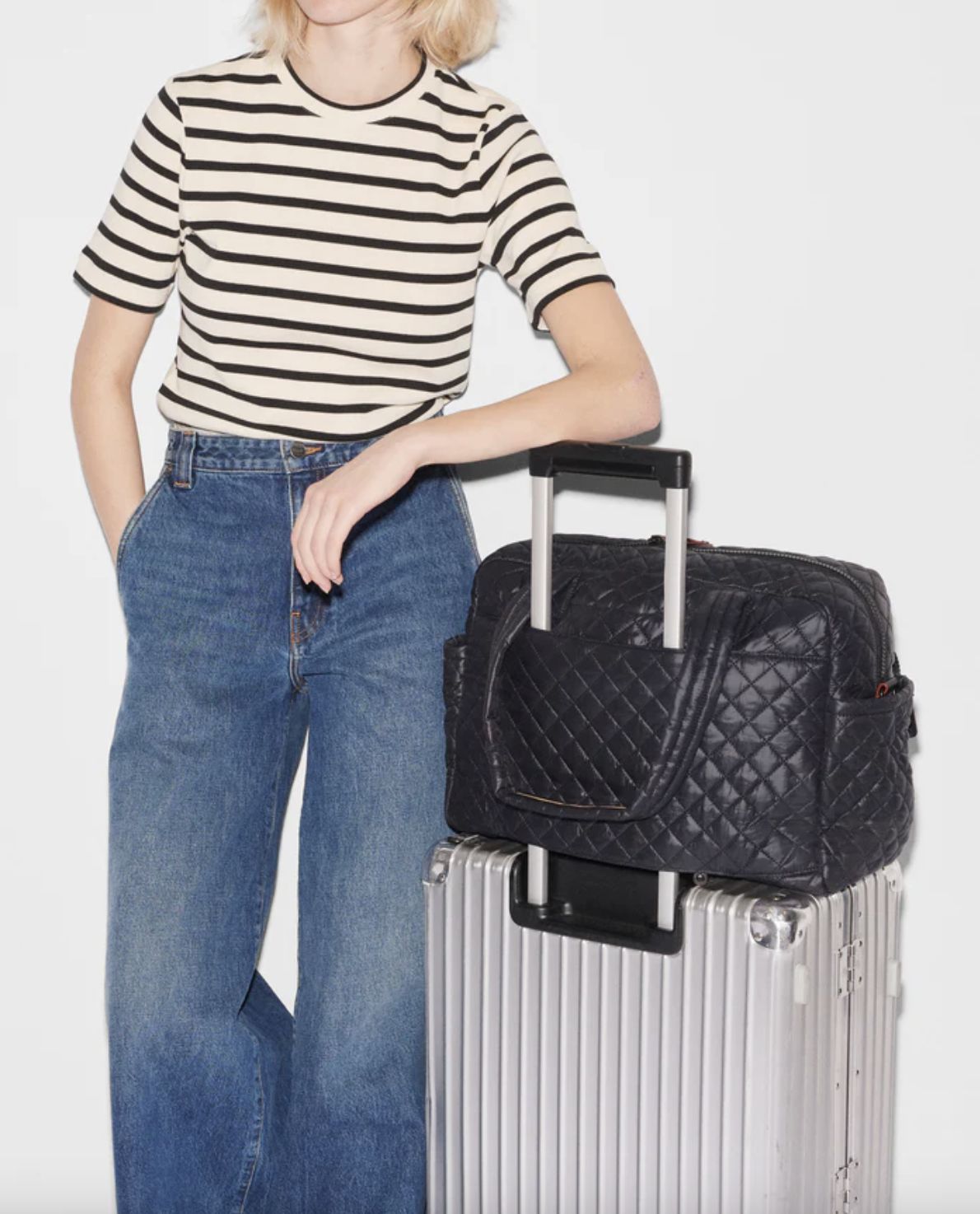 MZ Wallace Nik Tote in Black