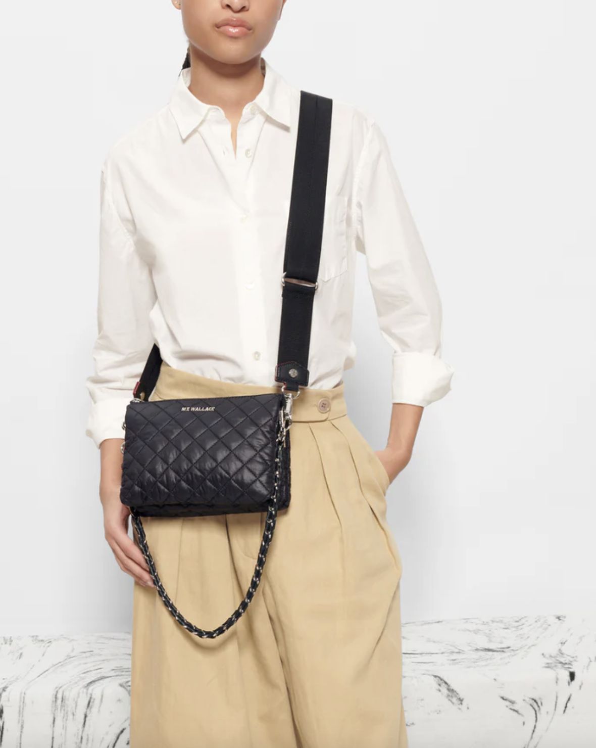 MZ Wallace Crosby Pippa in Black