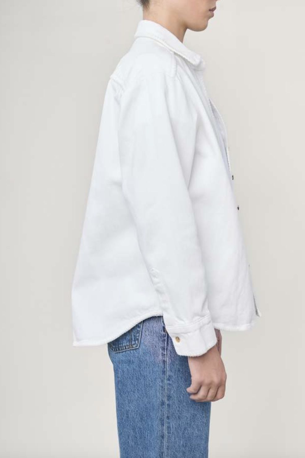 Still Here Denim Western Shirt
