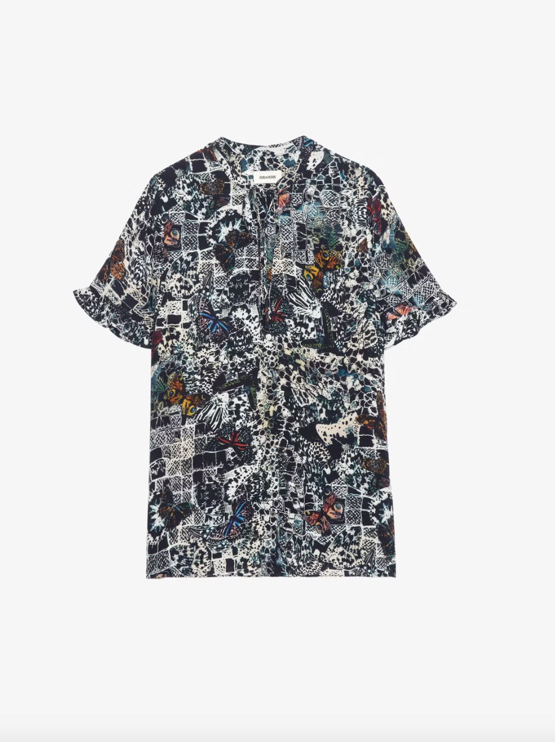 Zadig &amp; Voltaire Tafiz Butterflies Blouse