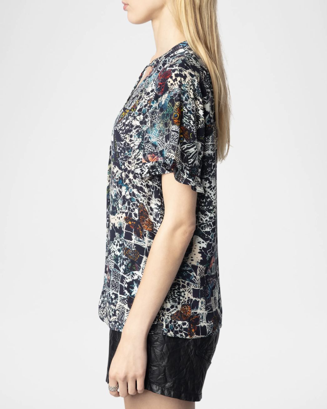 Zadig &amp; Voltaire Tafiz Butterflies Blouse