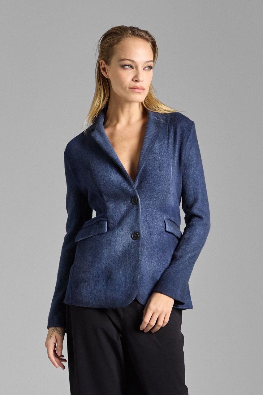 Avant Toi Hand Painted Micro Stitch Jacket