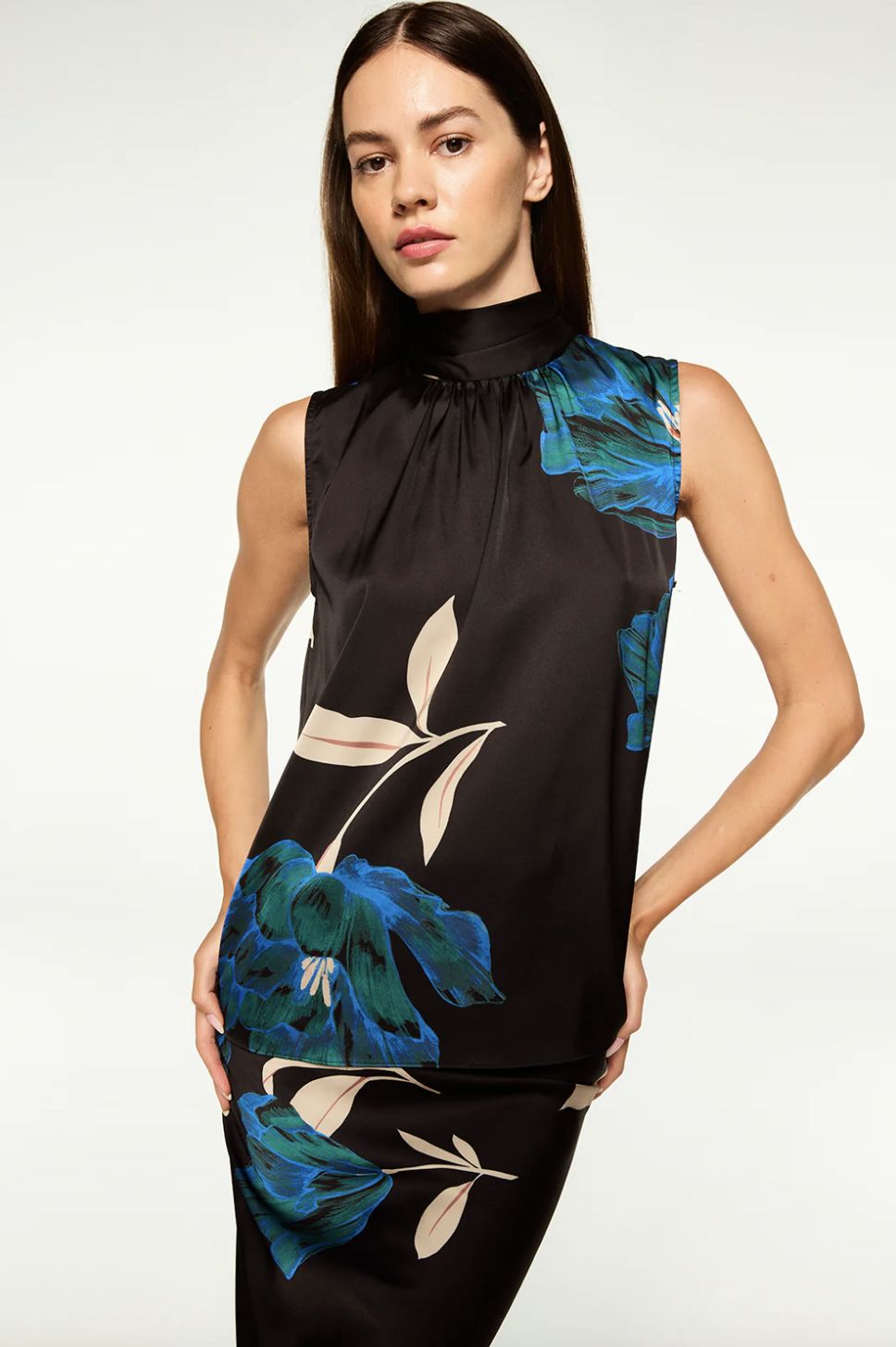 MISA Luka Top in Nightshade Flora
