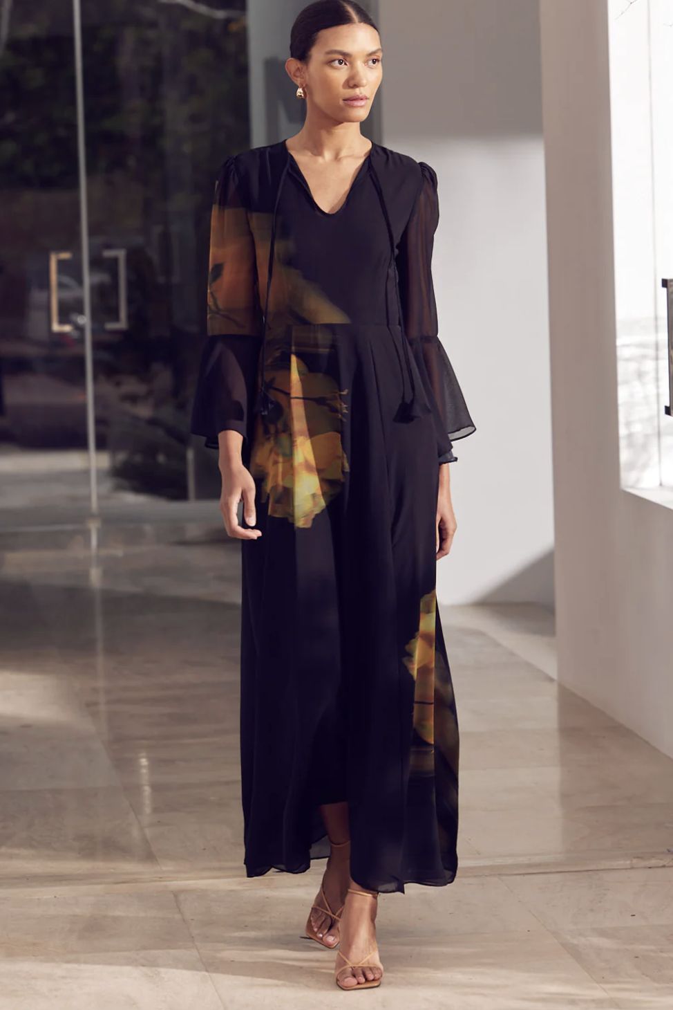 MISA Claire Maxi Dress