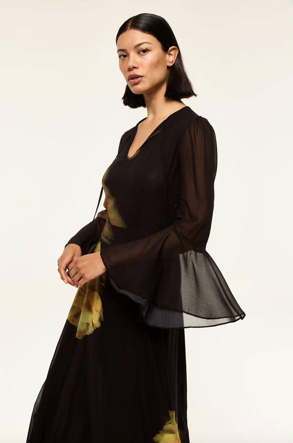 MISA Claire Maxi Dress