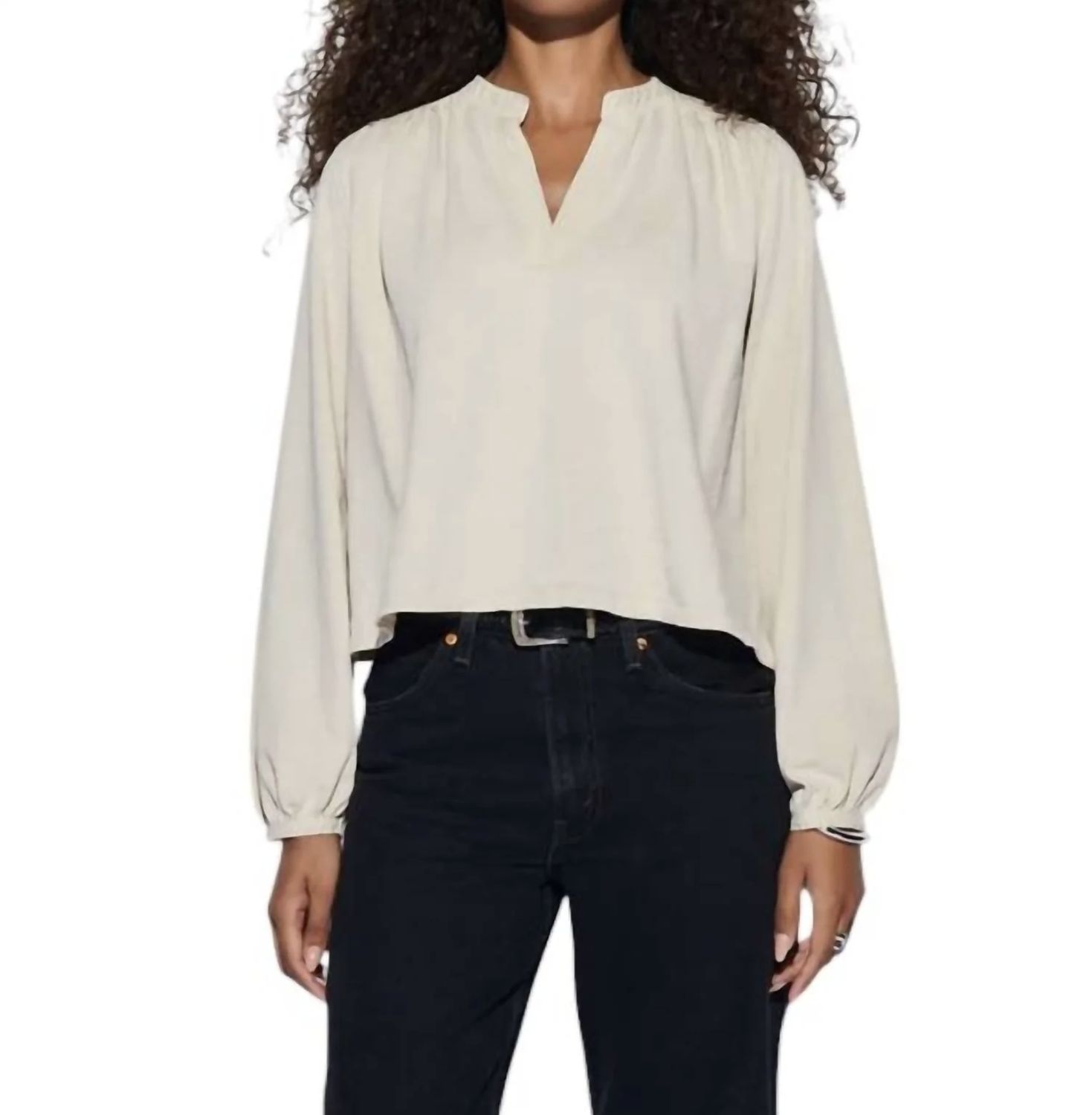 Nation Maya Top in Parchment