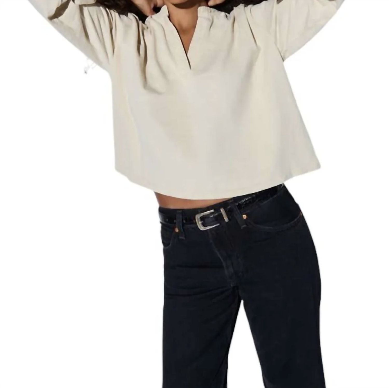 Nation Maya Top in Parchment