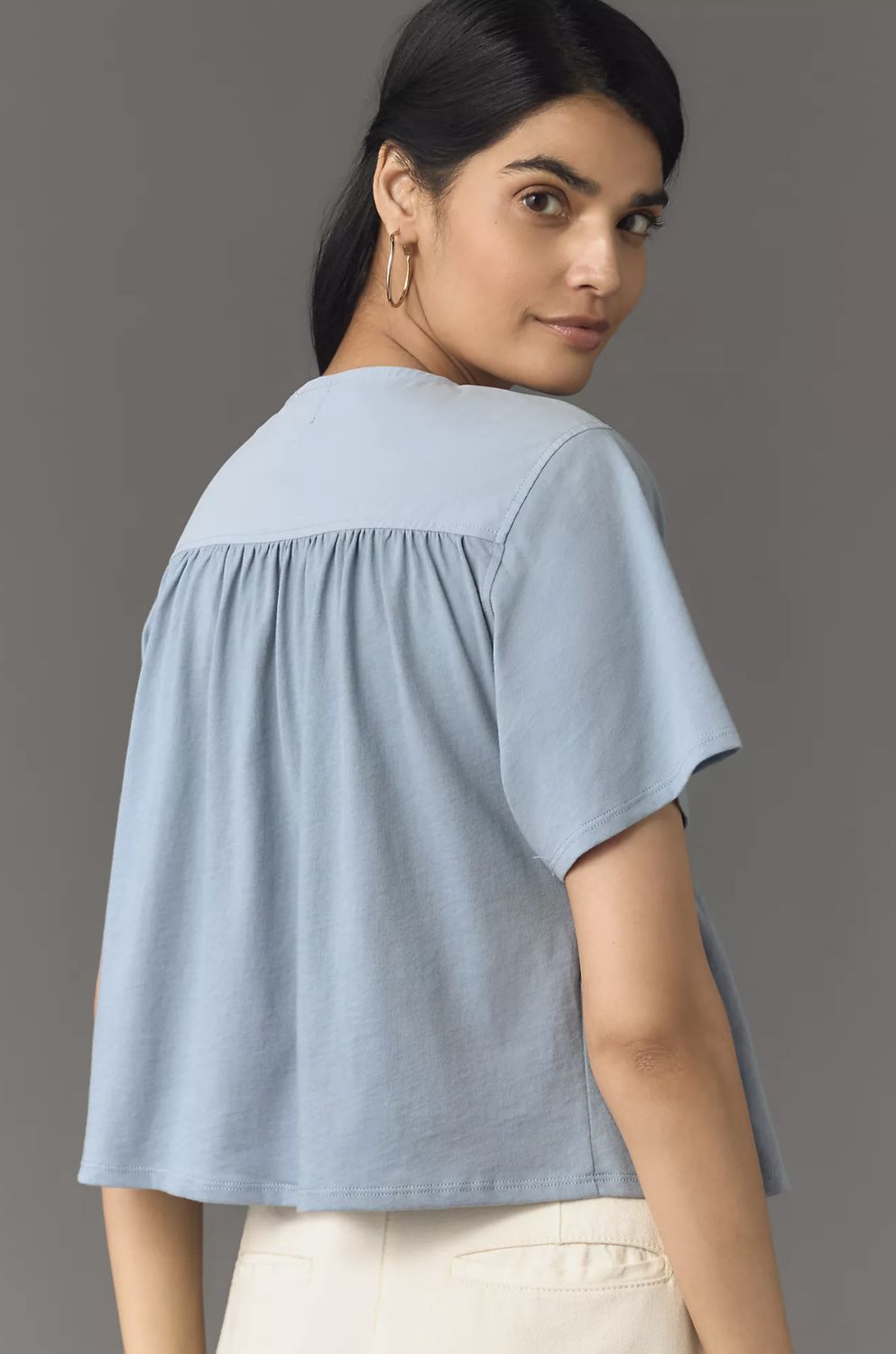 Nation Robin Tie Front Top