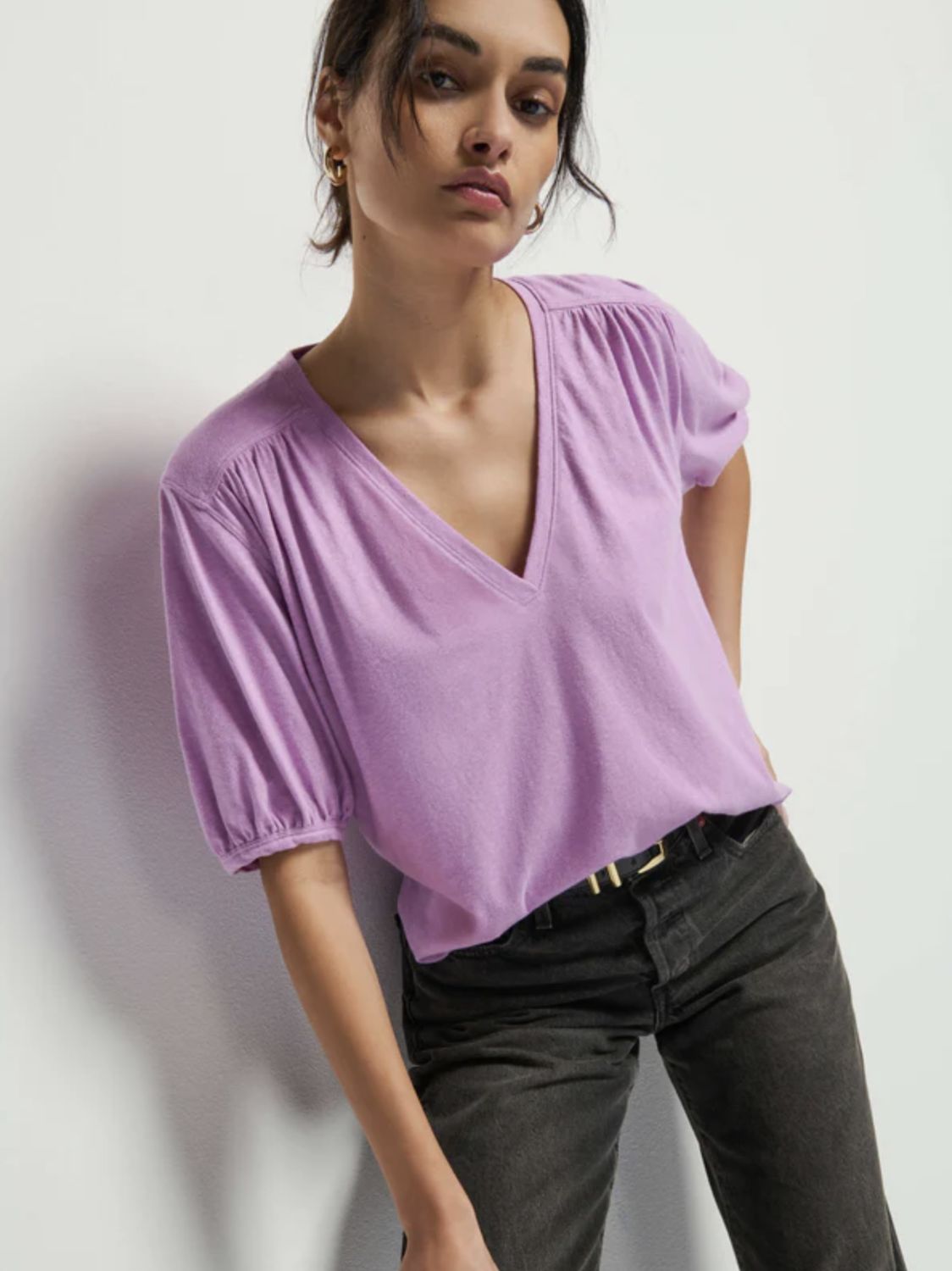 Nation Edie V-Neck Top