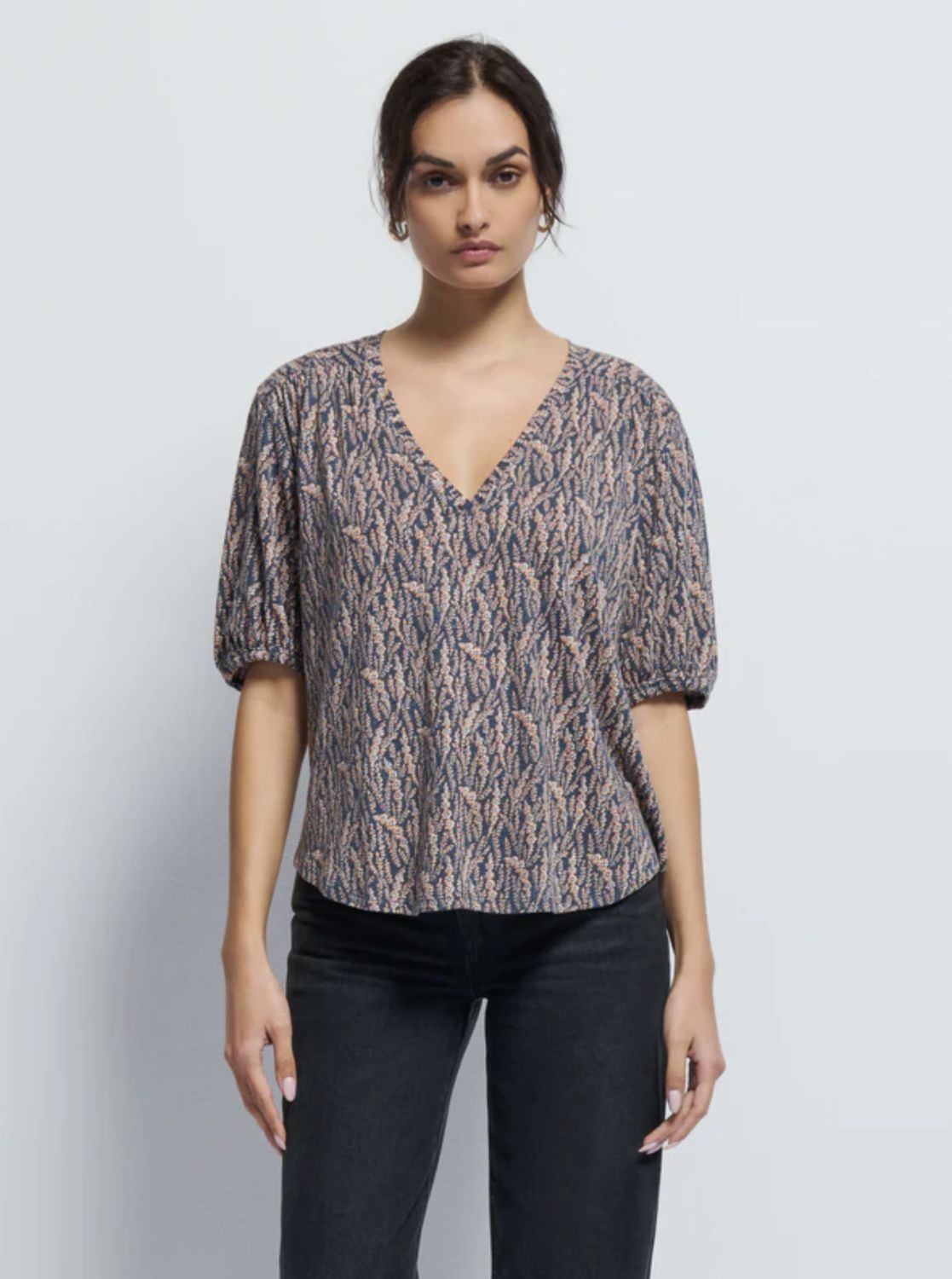 Nation Edie Floral Top