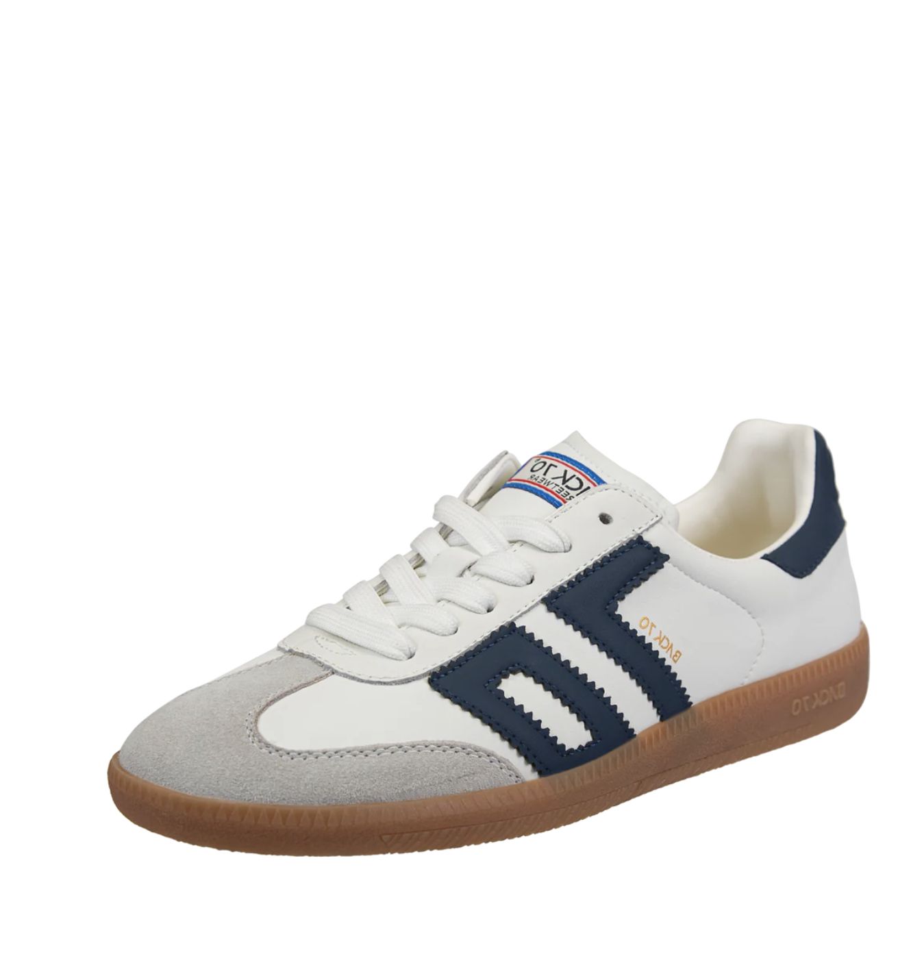 Back 70 Cloud Sneaker in White/Navy