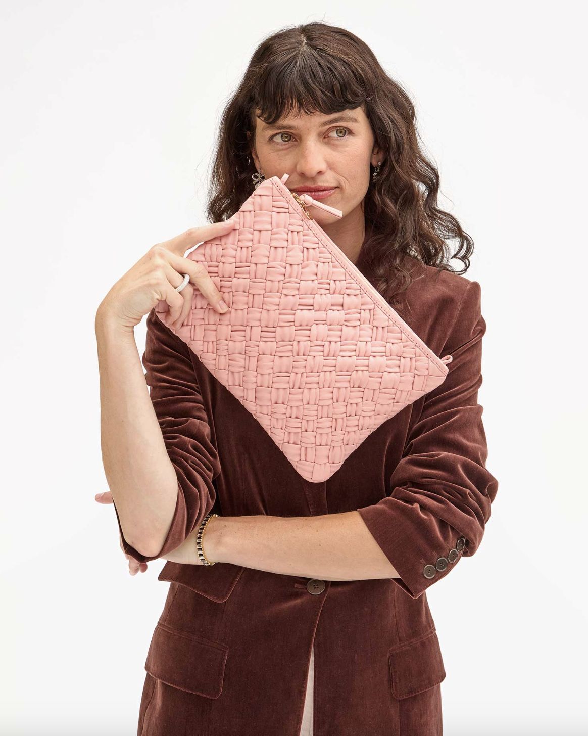 Clare V Flat Puffy Clutch