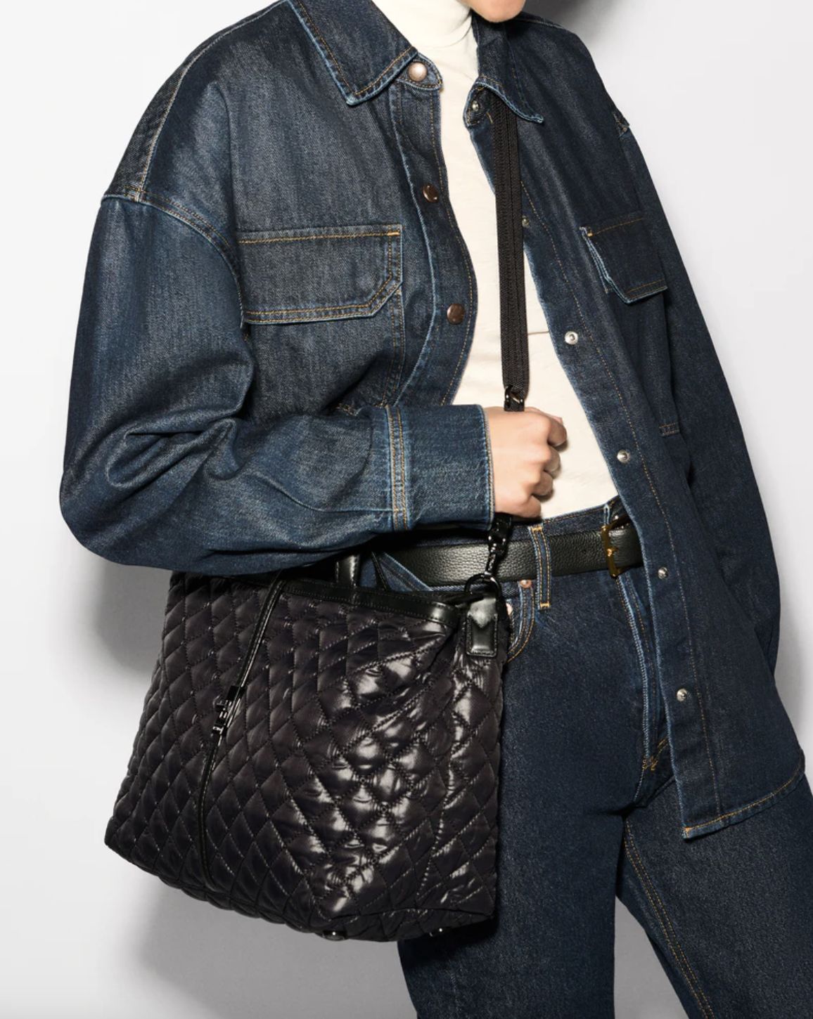 MZ Wallace Medium Astor Top Handle Bag