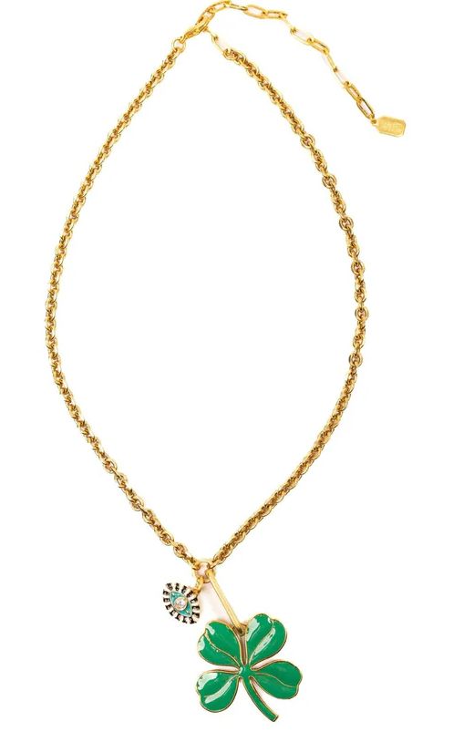 Elizabeth Cole Lucky Necklace