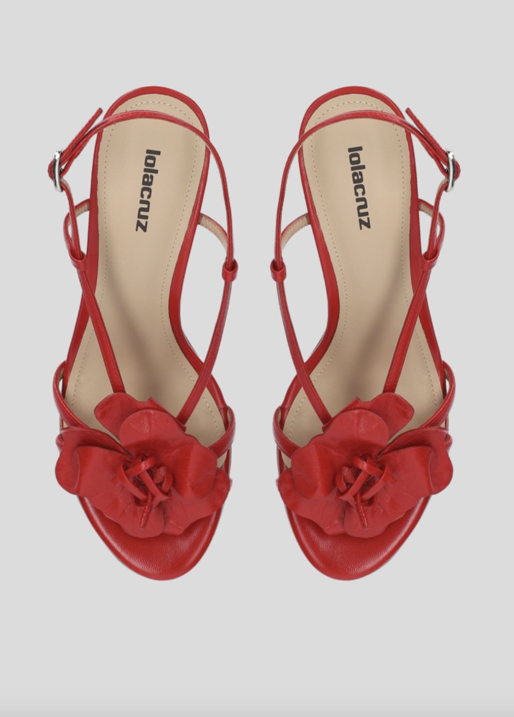 Lola Cruz Tulipa Heeled Sandal