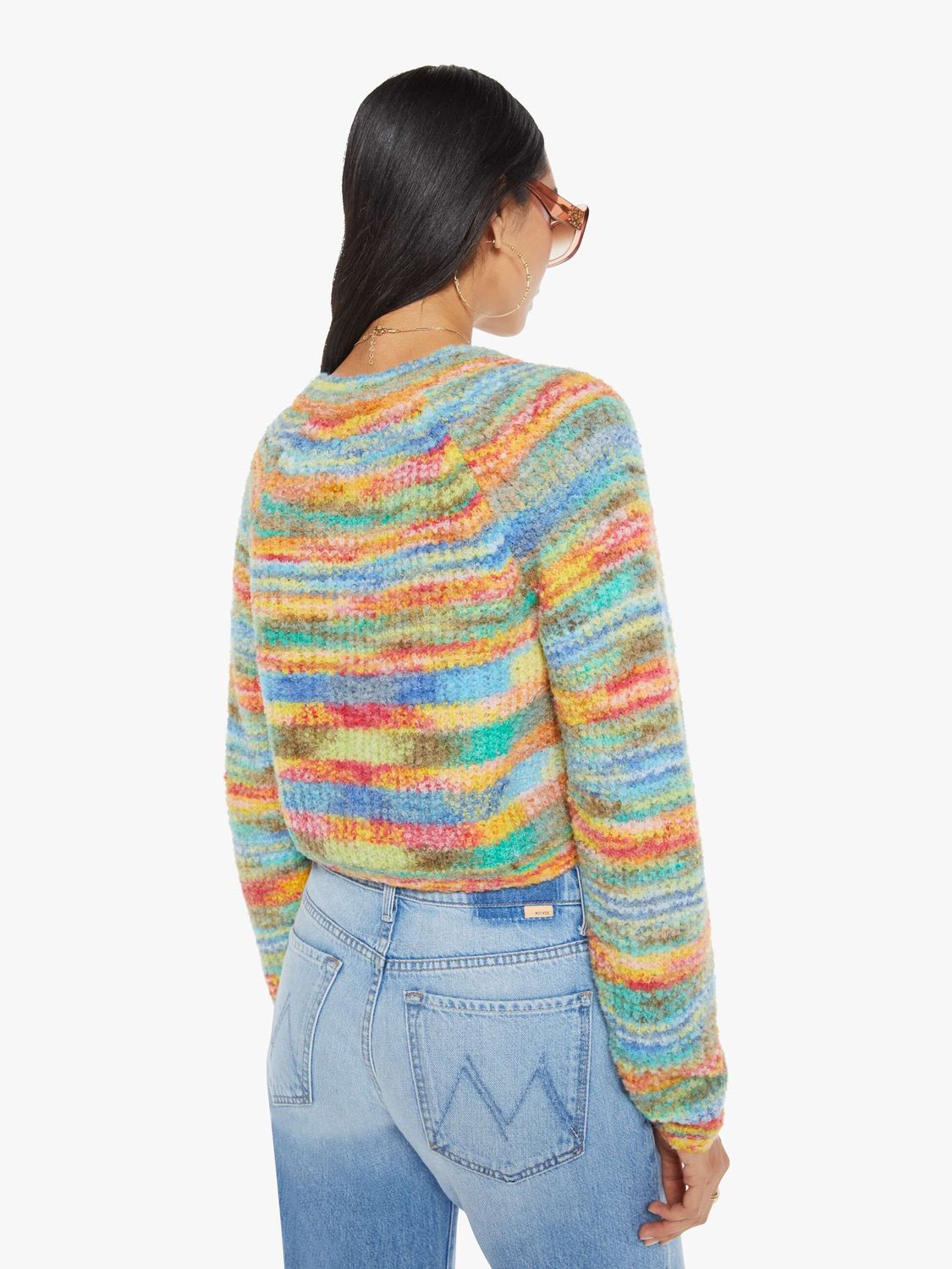 Mother Raglan Crop Cardigan