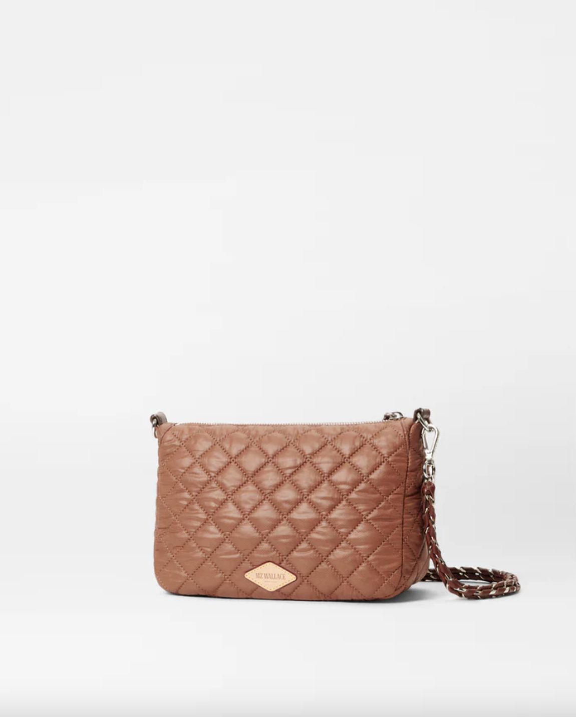 MZ Wallace Crosby Ella Crossbody in Terracotta