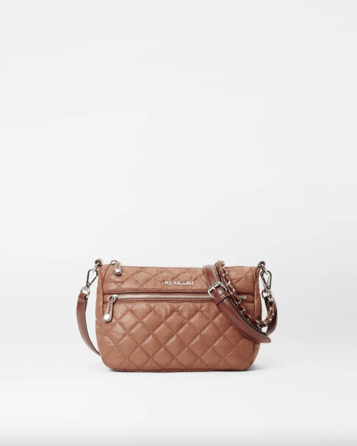 MZ Wallace Crosby Ella Crossbody in Terracotta