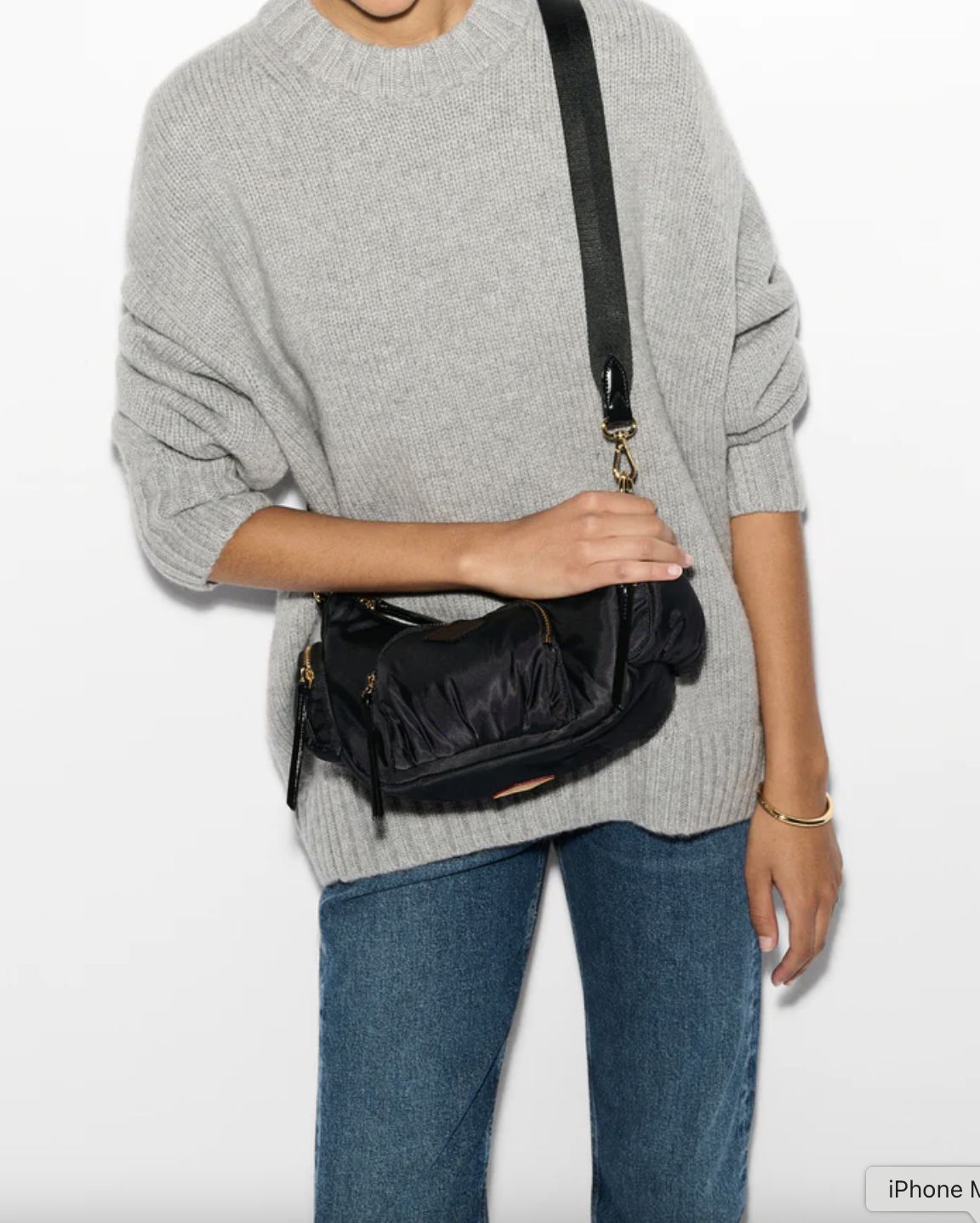 MZ Wallace Small Chelsea Shoulder Bag in Black