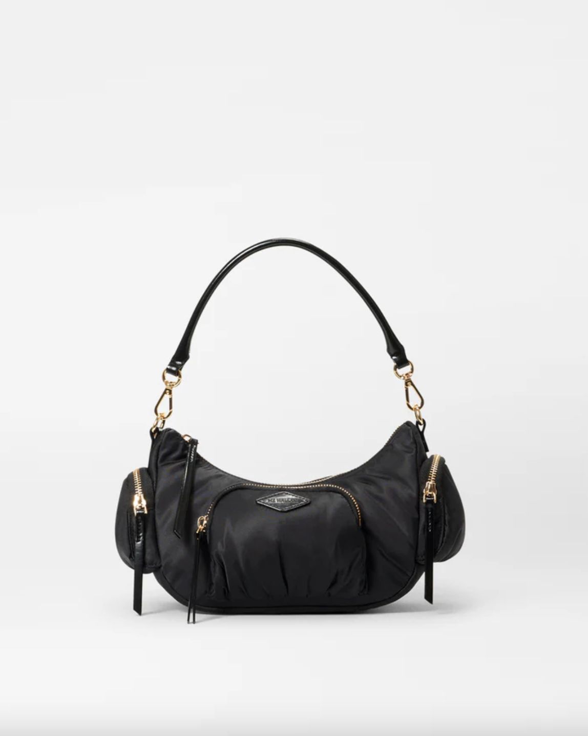 MZ Wallace Small Chelsea Shoulder Bag in Black