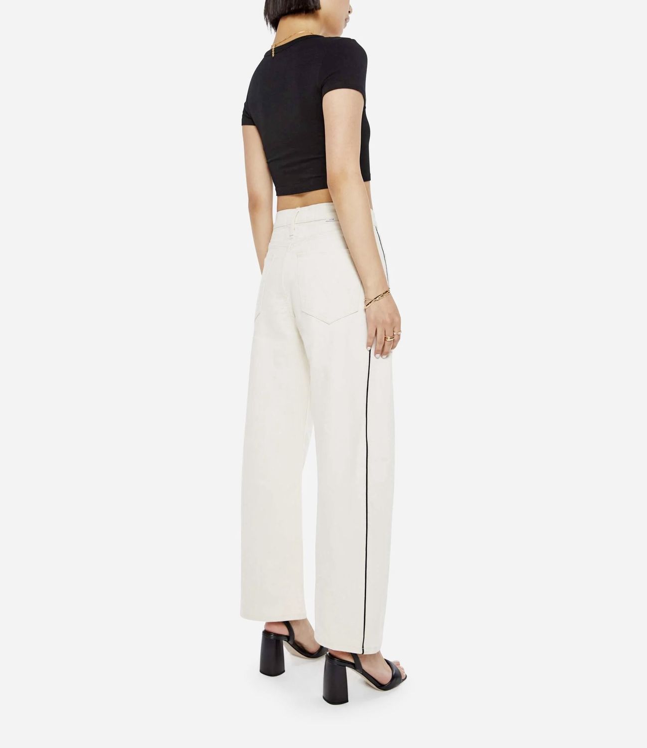Mother Half-Piped Ankle Jean