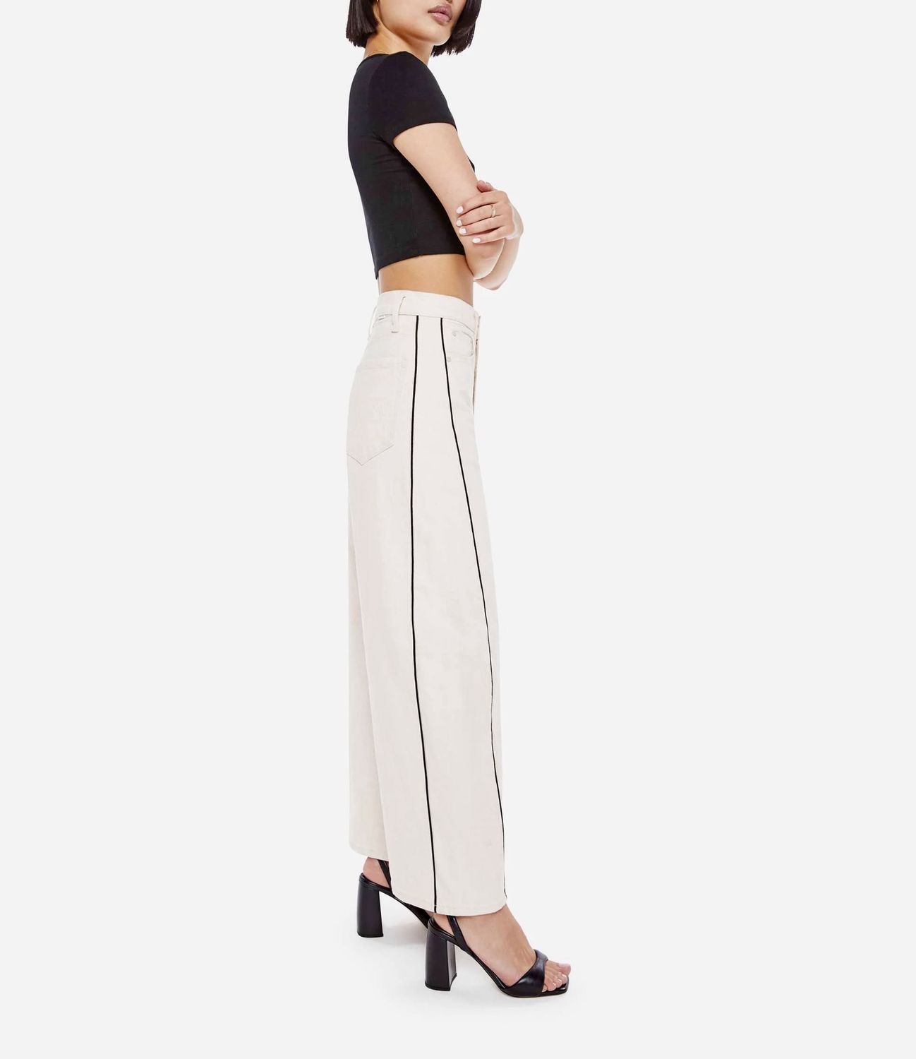 Mother Half-Piped Ankle Jean