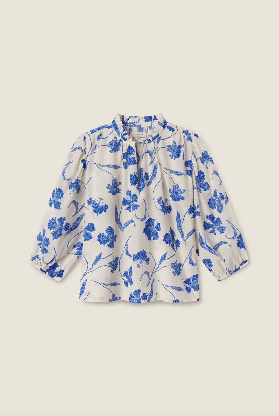 Trovata Orly Blouse in Blue Iris
