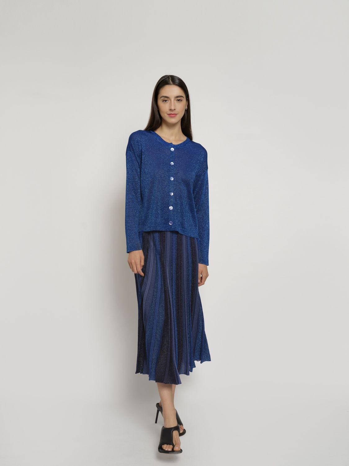 Maison Lurex Gala Cardigan