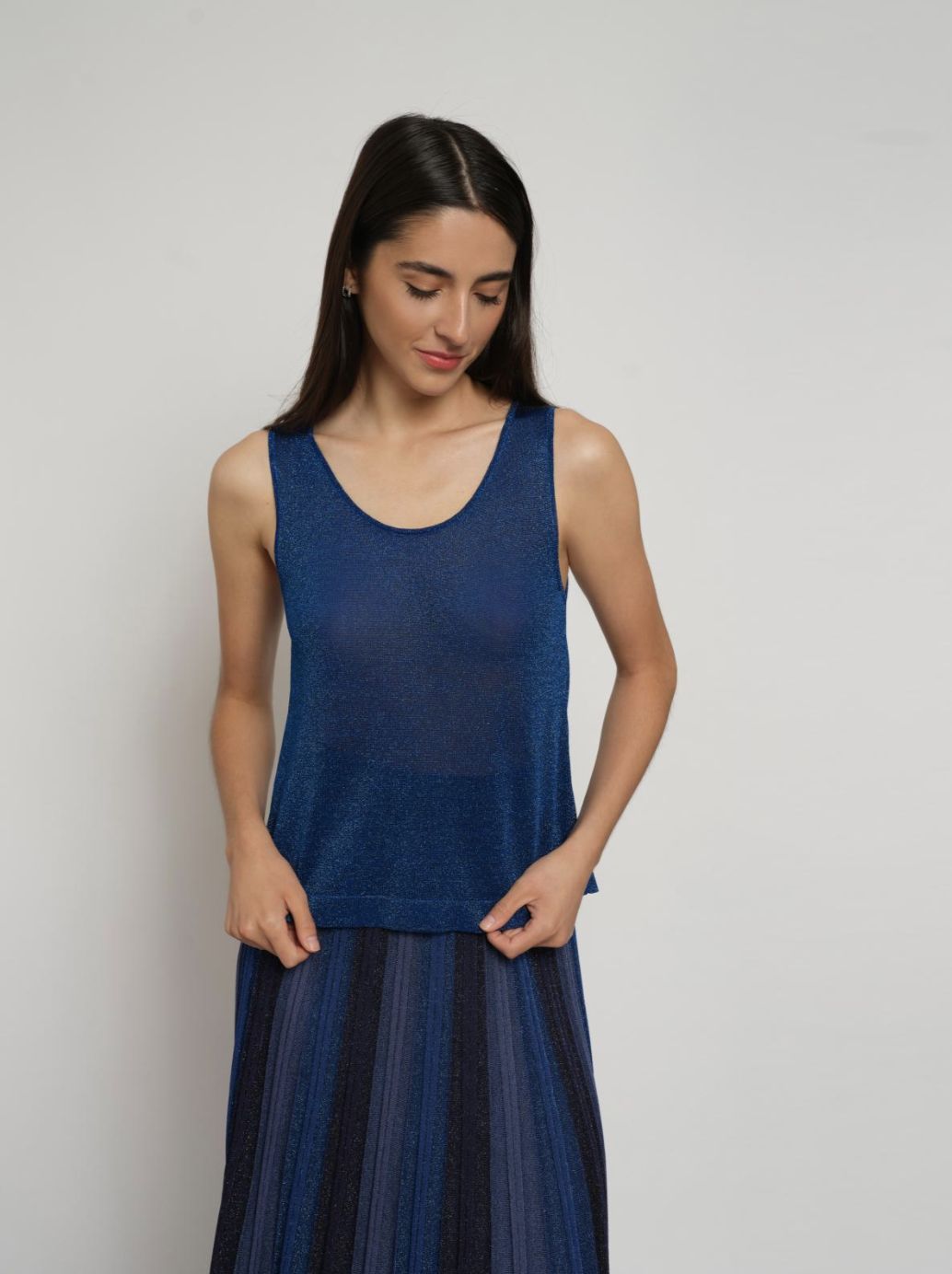 Maison Lurex Gala Tank
