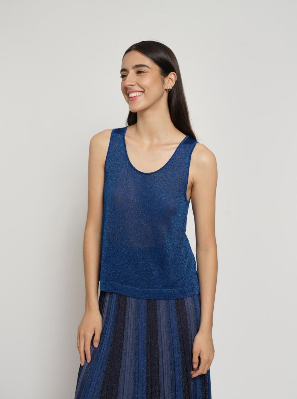 Maison Lurex Gala Tank