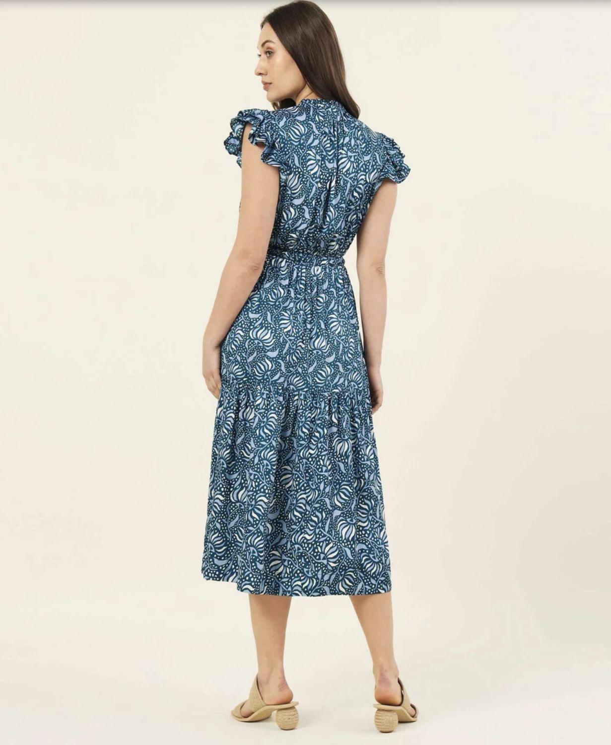 Omika Willa Midi Dress in Mohini Bliss