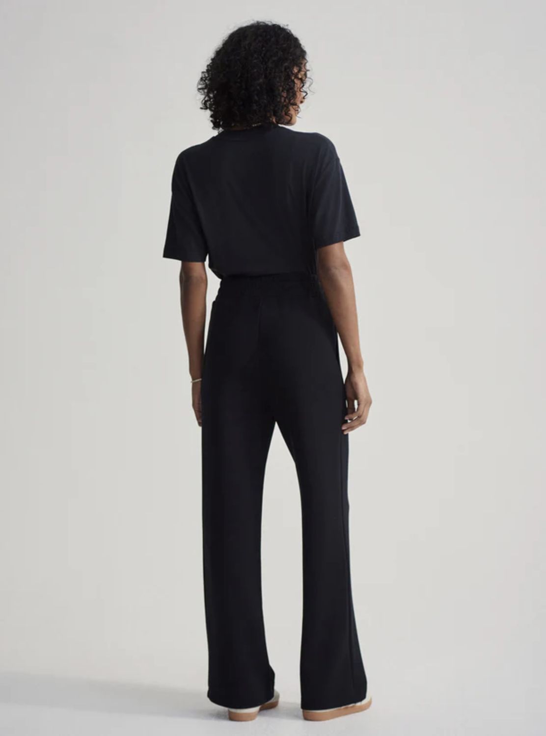 Varley the Wide Leg Pant in Black