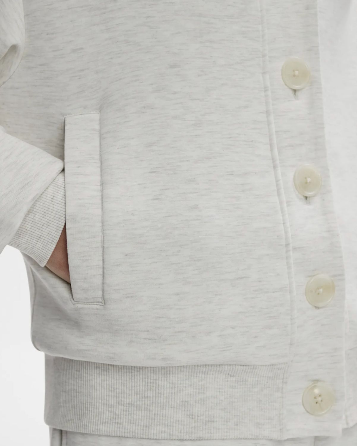 Varley Celeste Button Through Sweatshirt