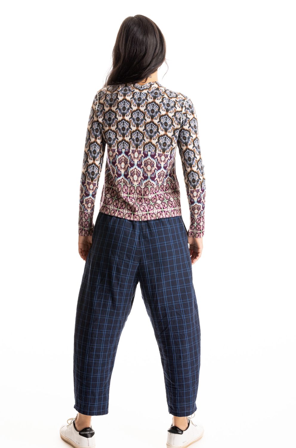 Paychi Guh Tile Print Cardigan