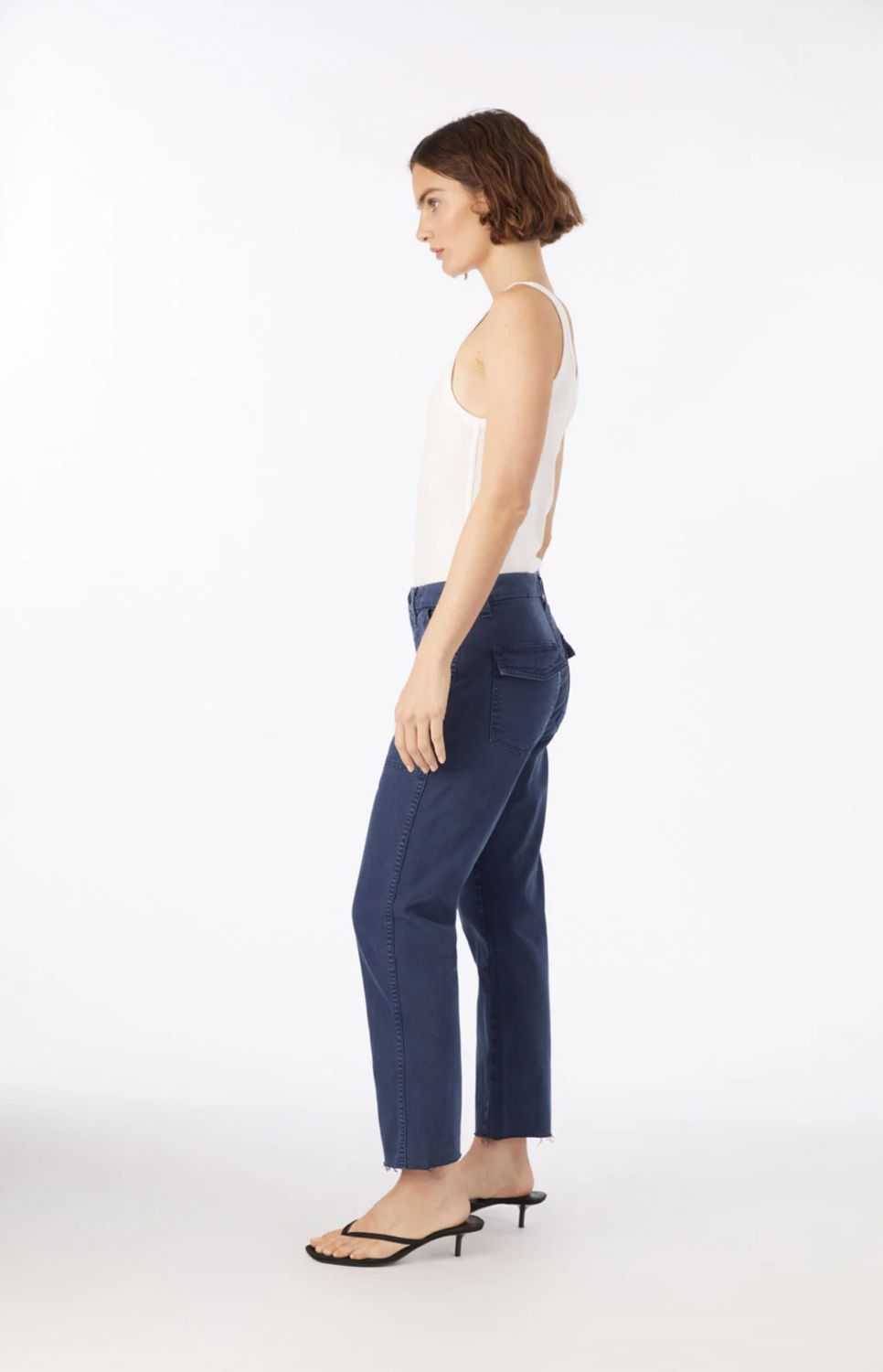 AMO Easy Army Trouser in Neptune