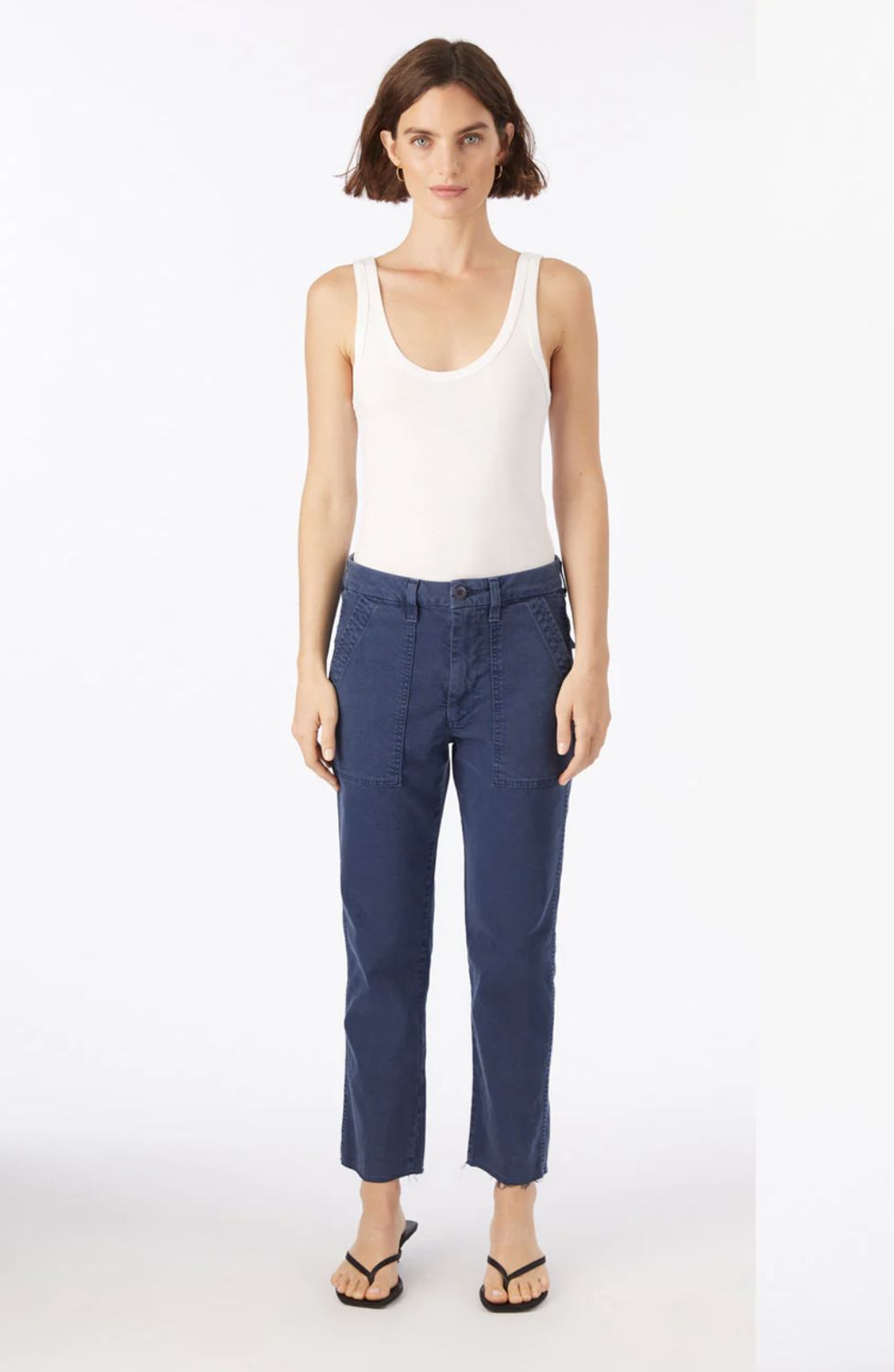 AMO Easy Army Trouser in Neptune