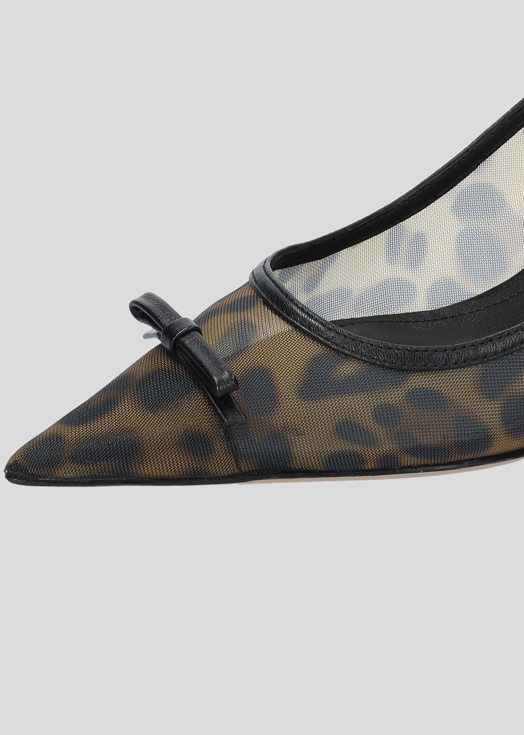Lola Cruz Leopard Sling Back