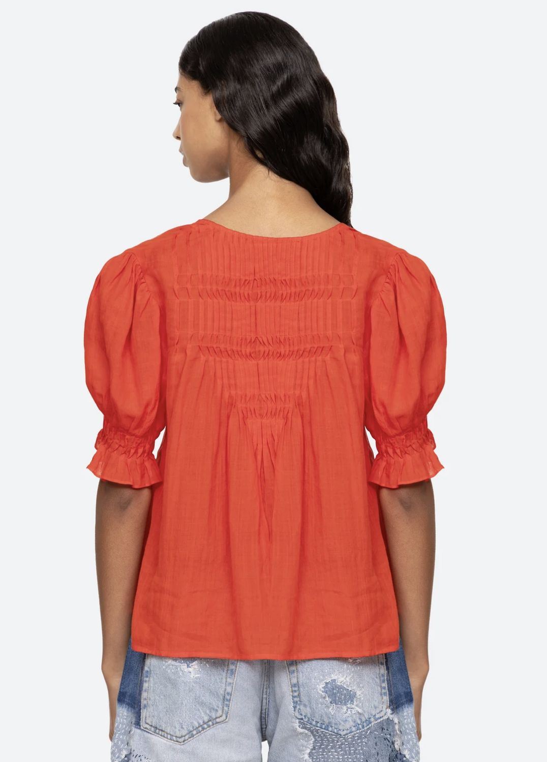 Sea-NY Zora Short Sleeve Top