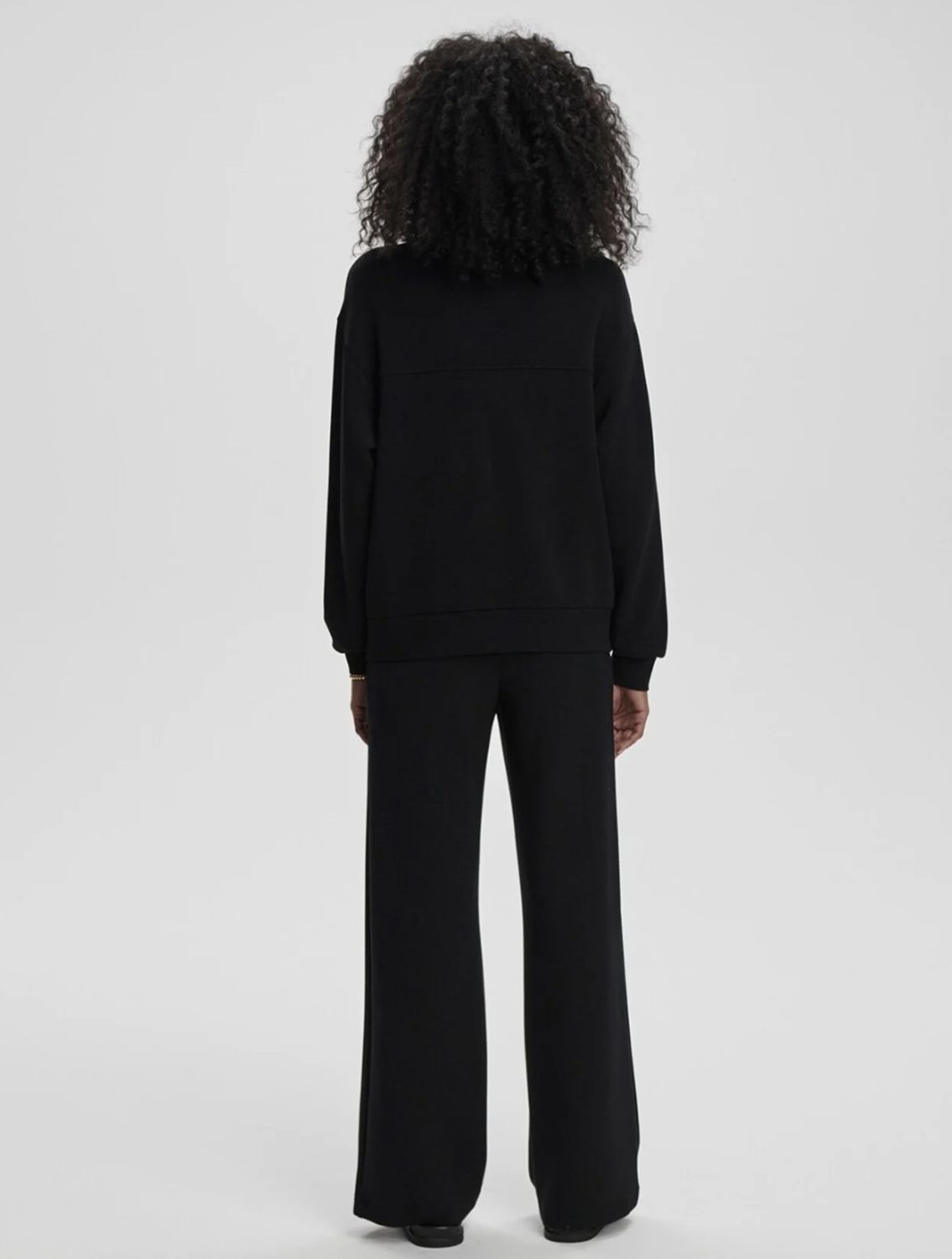 Varley Celeste Button Through Sweatshirt