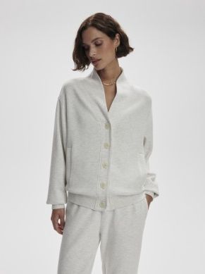 Varley Celeste Button Through Sweatshirt
