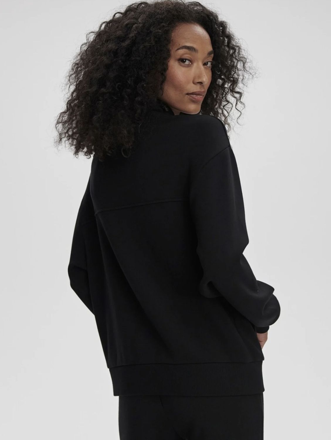 Varley Celeste Button Through Sweatshirt