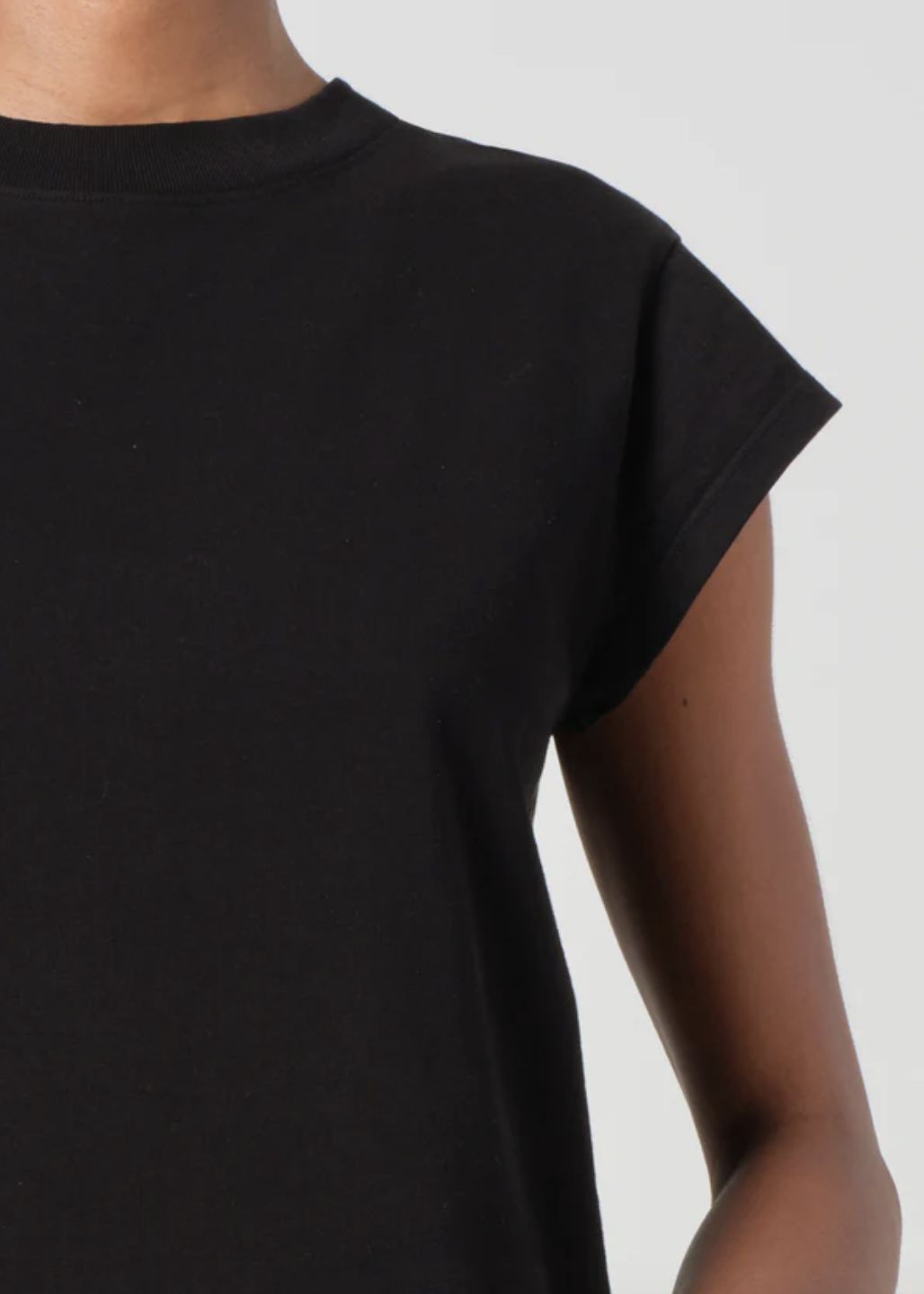 AGolde Bryce Cap Sleeve Tee