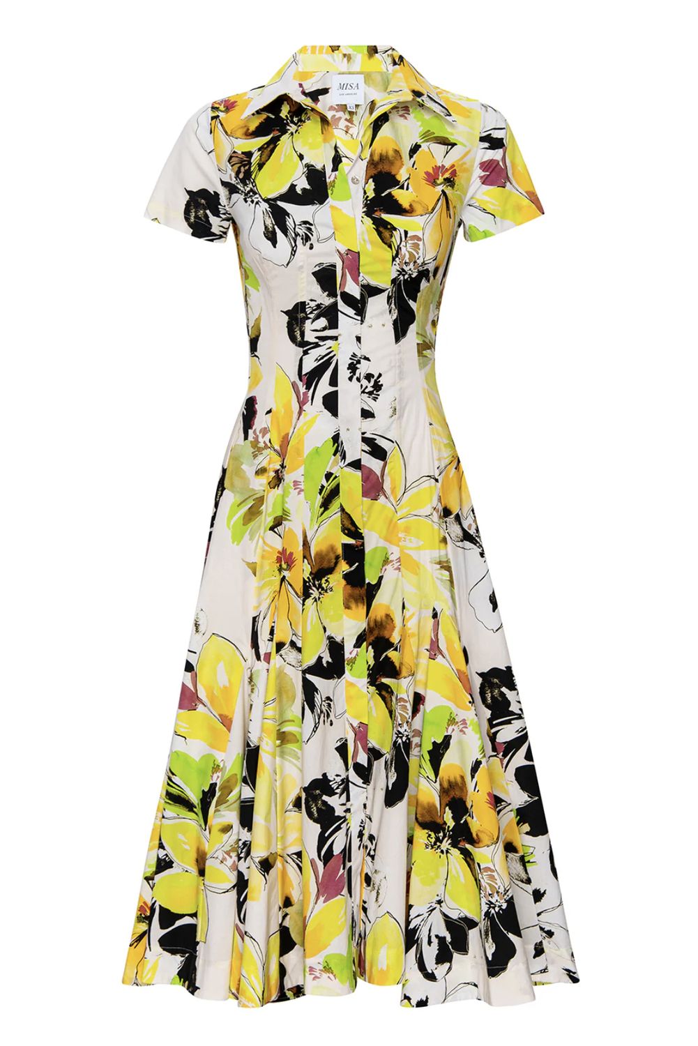 MISA Charlene Midi Dress